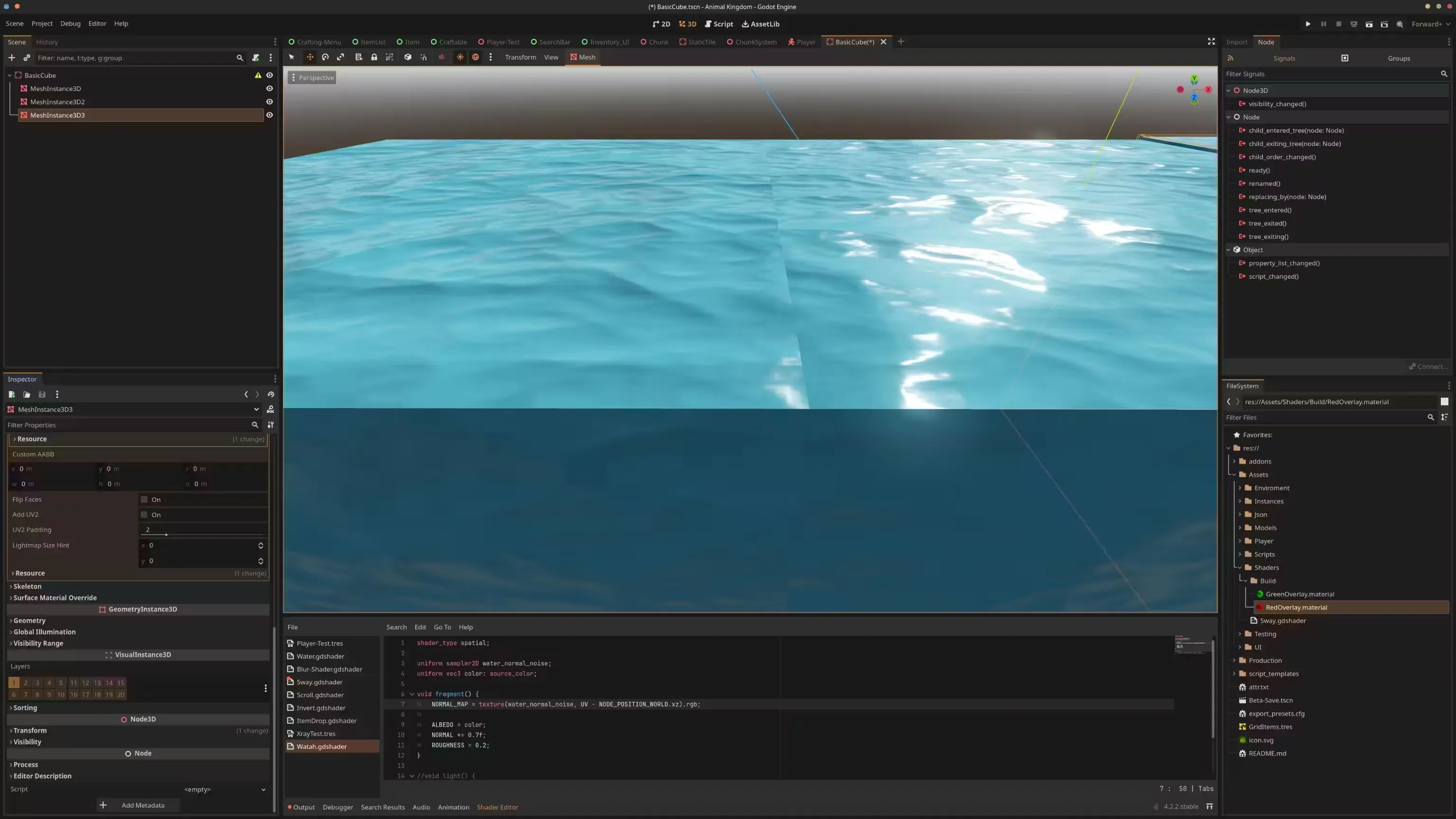 Water shader